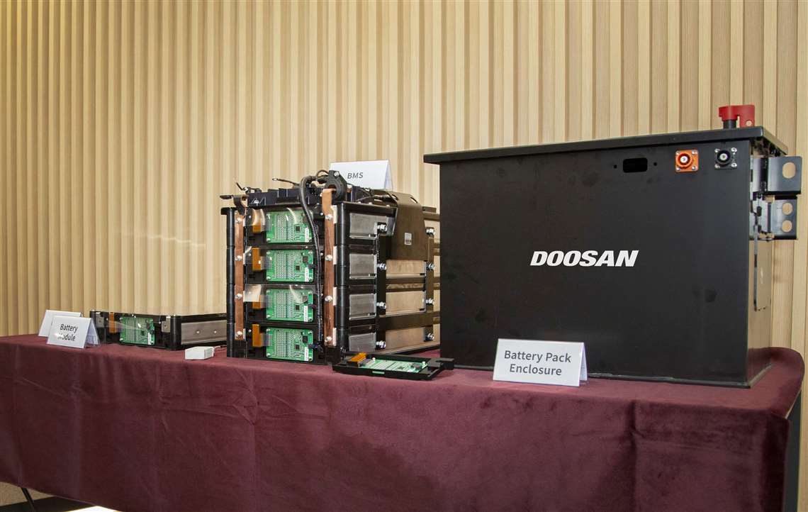 Doosan Infracore battery pack