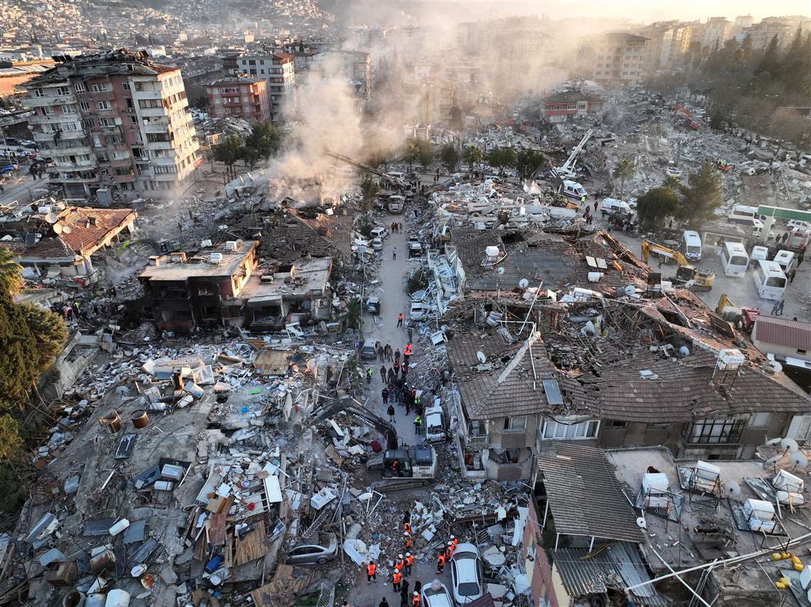 Turkey earthquake photo