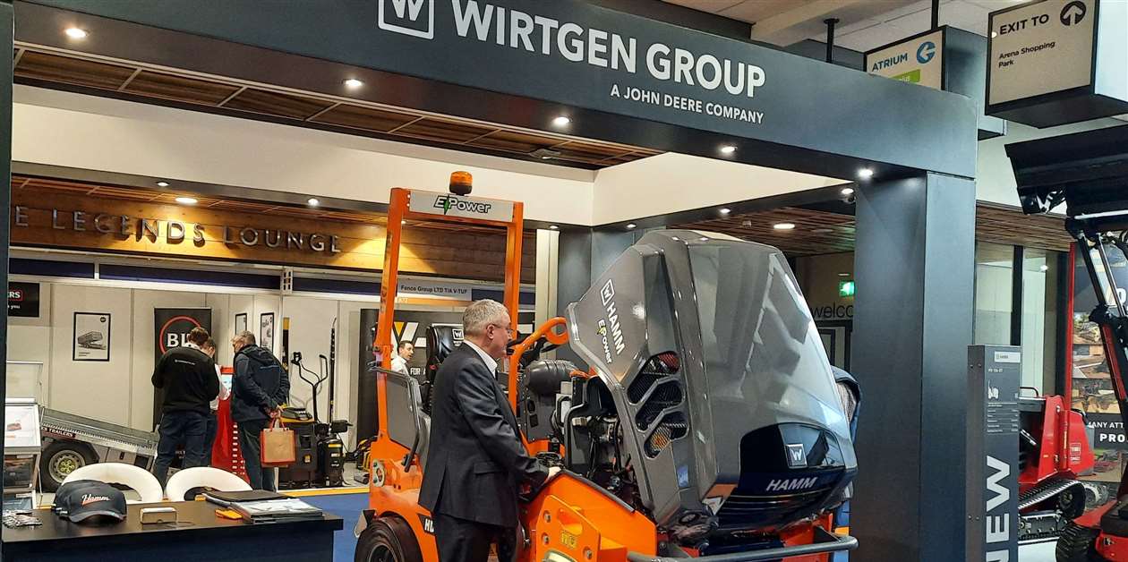 Electric machines on display at Executive Hire Show