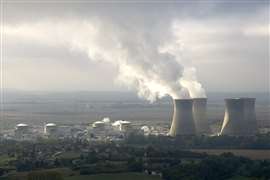 The nuclear power plant at Bugey, France 