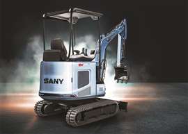 Sany SY19E electric mini excavator