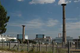 The Marcoule nuclear site in the Gard region of France