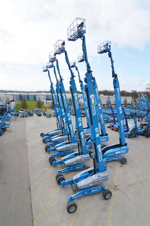 Collé Rental &amp; Sales invests in Genie SX180's and JLG 1850 SJ's.