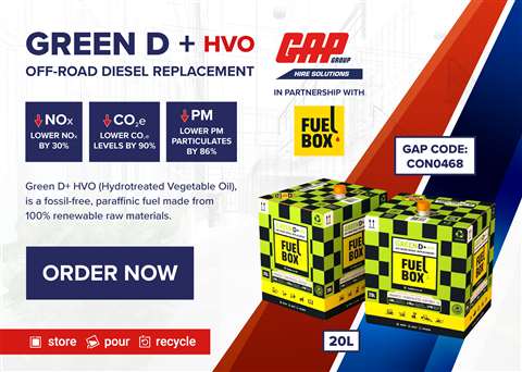 GAP Green D+ HVO Poster
