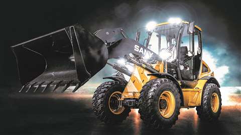 Sany Europe SW115 compact loader