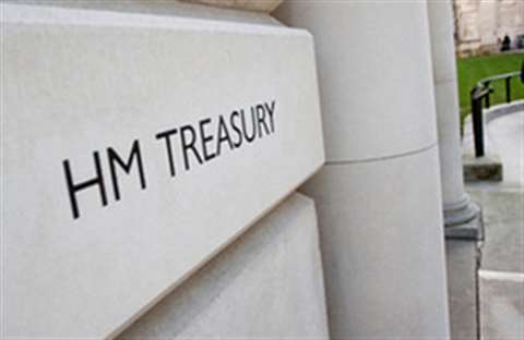 HM Treasury plaque