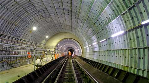 NLE's 3km twin-tunnel london underground extension
