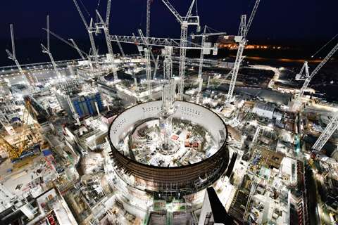 The first reactor unit at Hinkley Point C