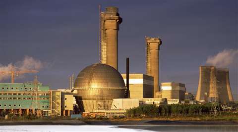 Sellafield Nuclear Facility in Cumbria, UK.