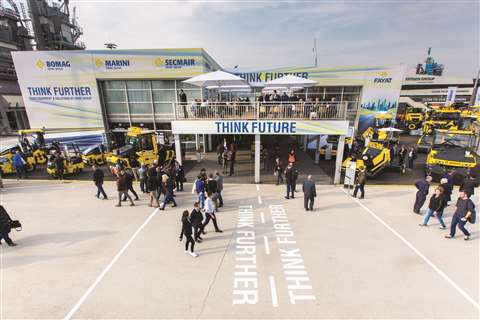 An impression of the Bomag stand