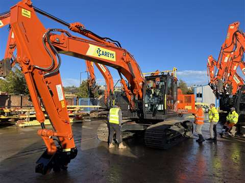 Careys using Xwatch excavator safety system