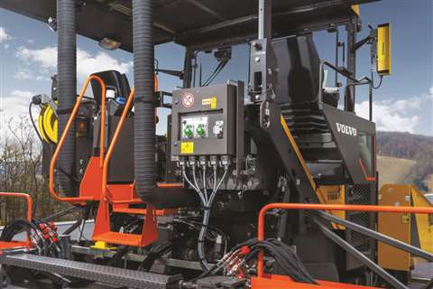 Volvo CE electrically heated fixed screeds
