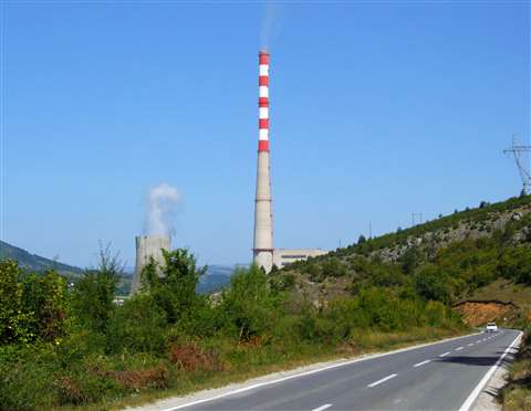 Pljevlja Power Station in Montenegro. Photo: Pudelek (Marcin Szala)